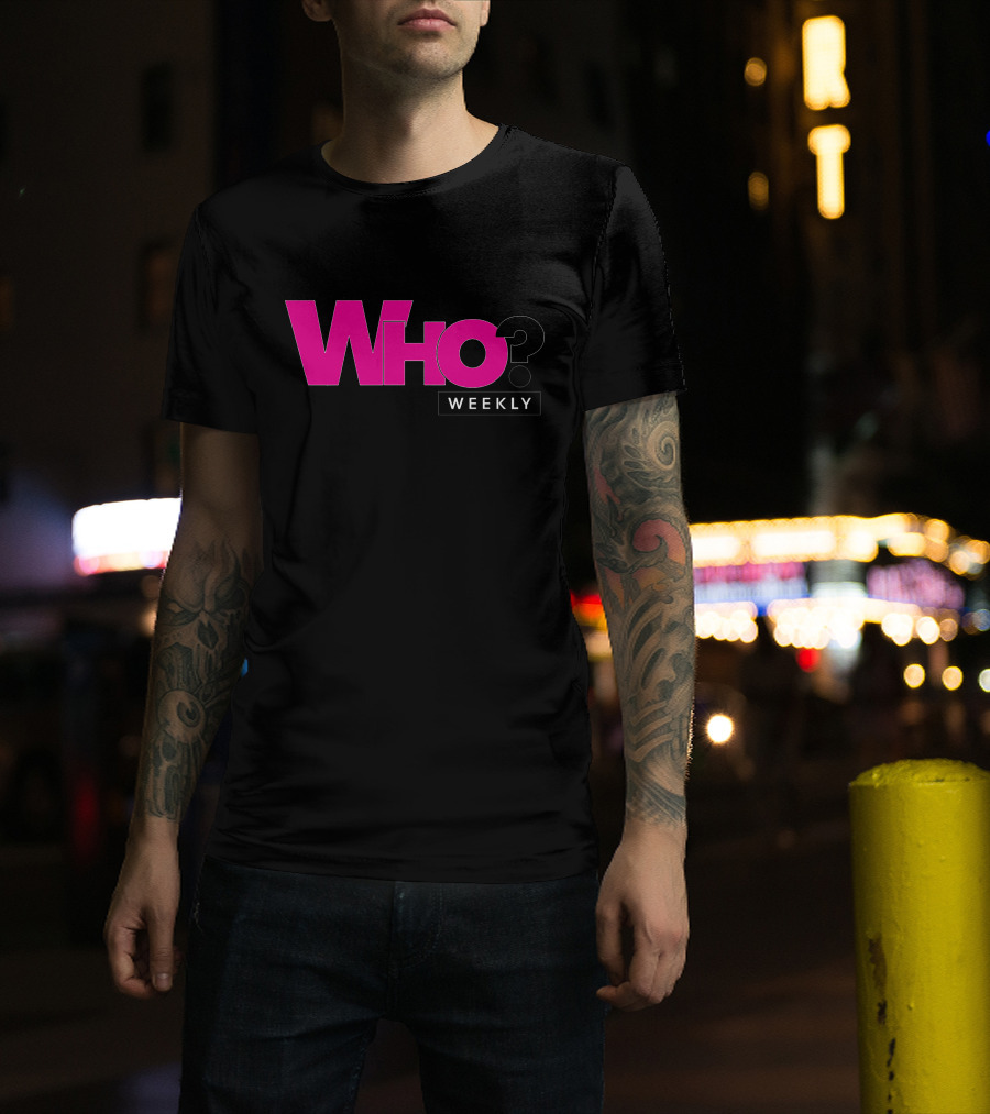 Who? Weekly Logo Merchandise T-Shirt