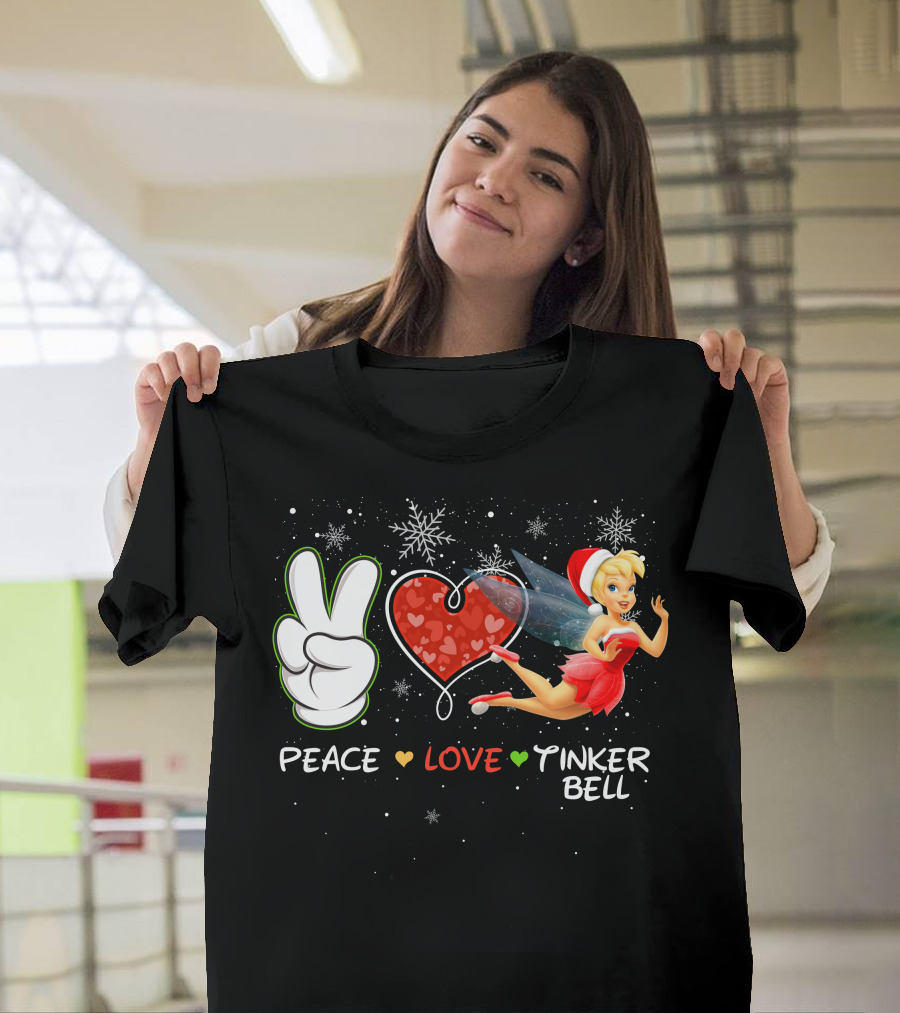 Peace Love Tinker Bell T-Shirt