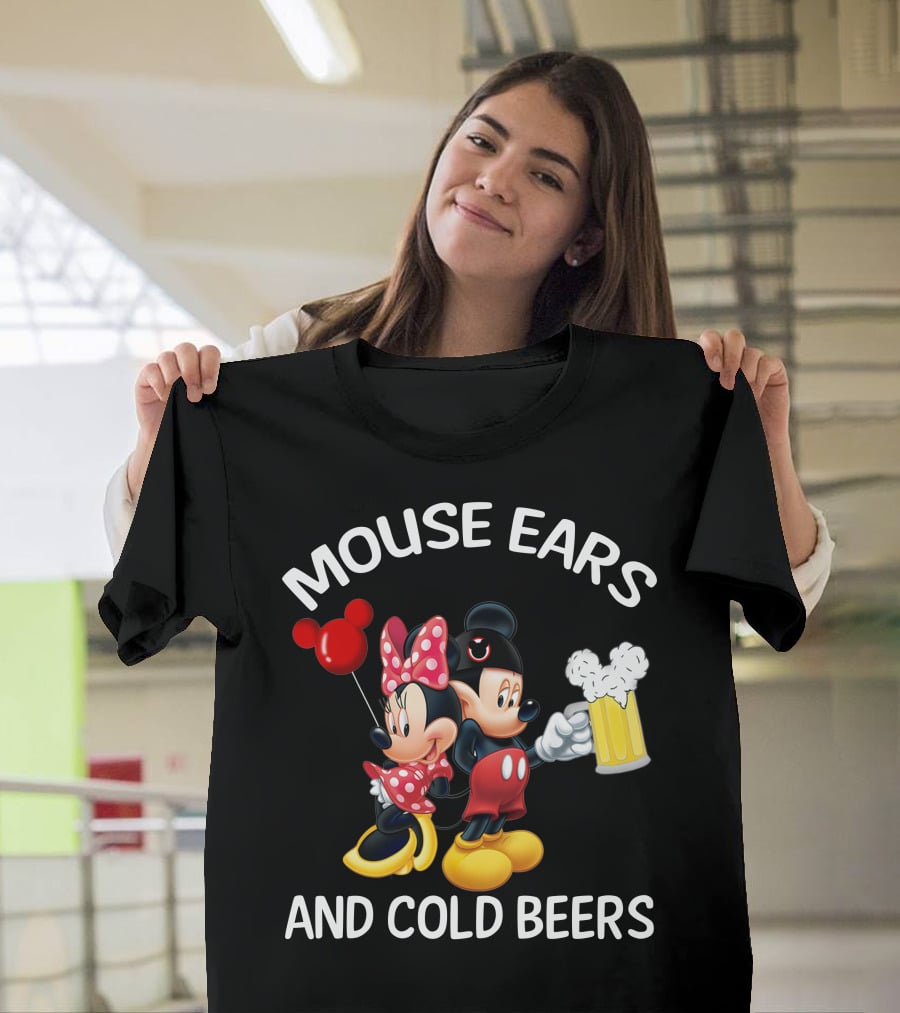 Mouse Ears And Cold Beers T-Shirt