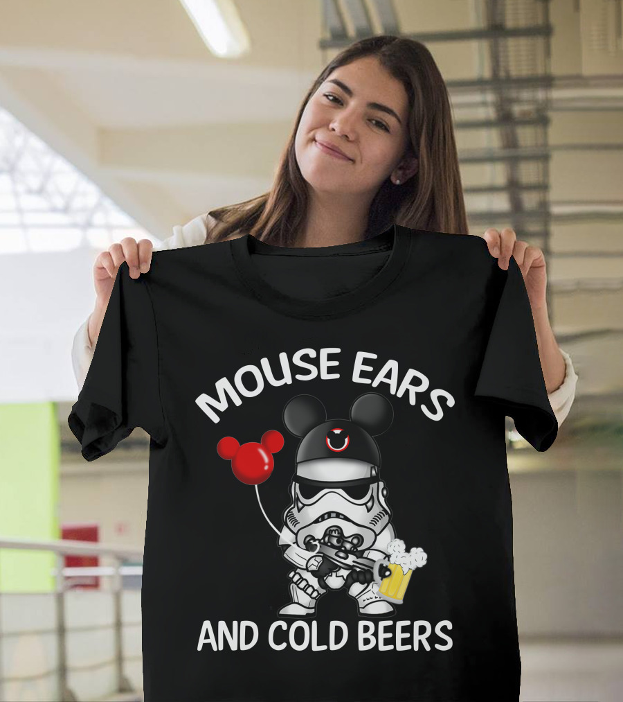 Mouse Ears And Cold Beers Stormtrooper T-Shirt