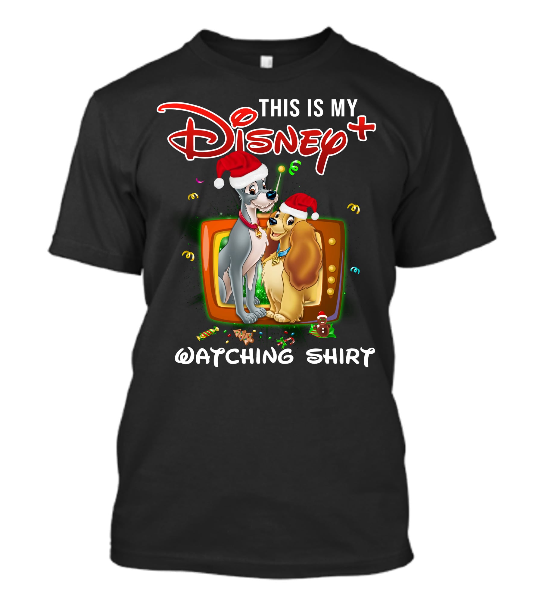 This Is My Disney+ Lady And The Tramp Watching T-Shirt