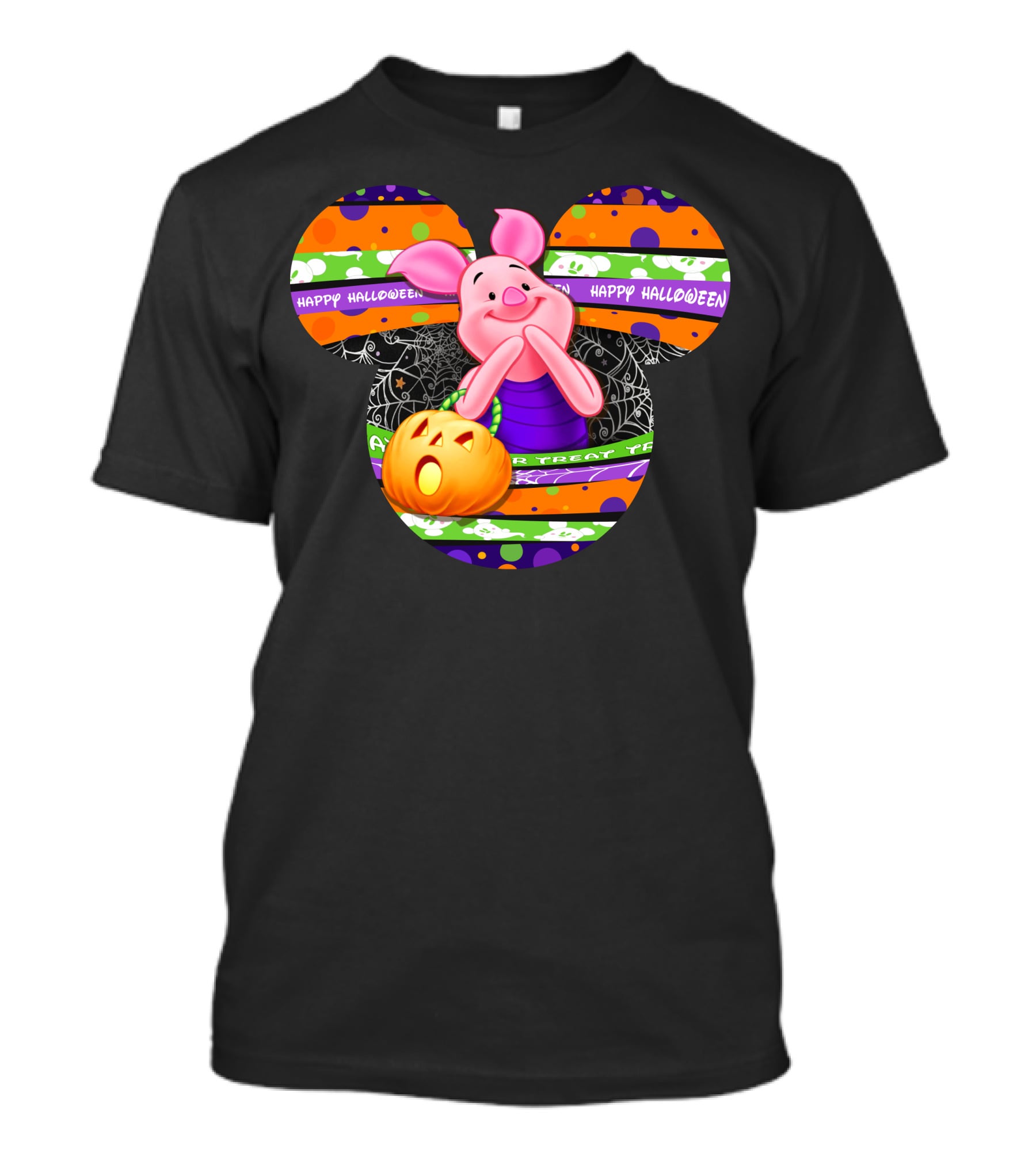Piglet Happy Halloween Trick Or Treat T-Shirt