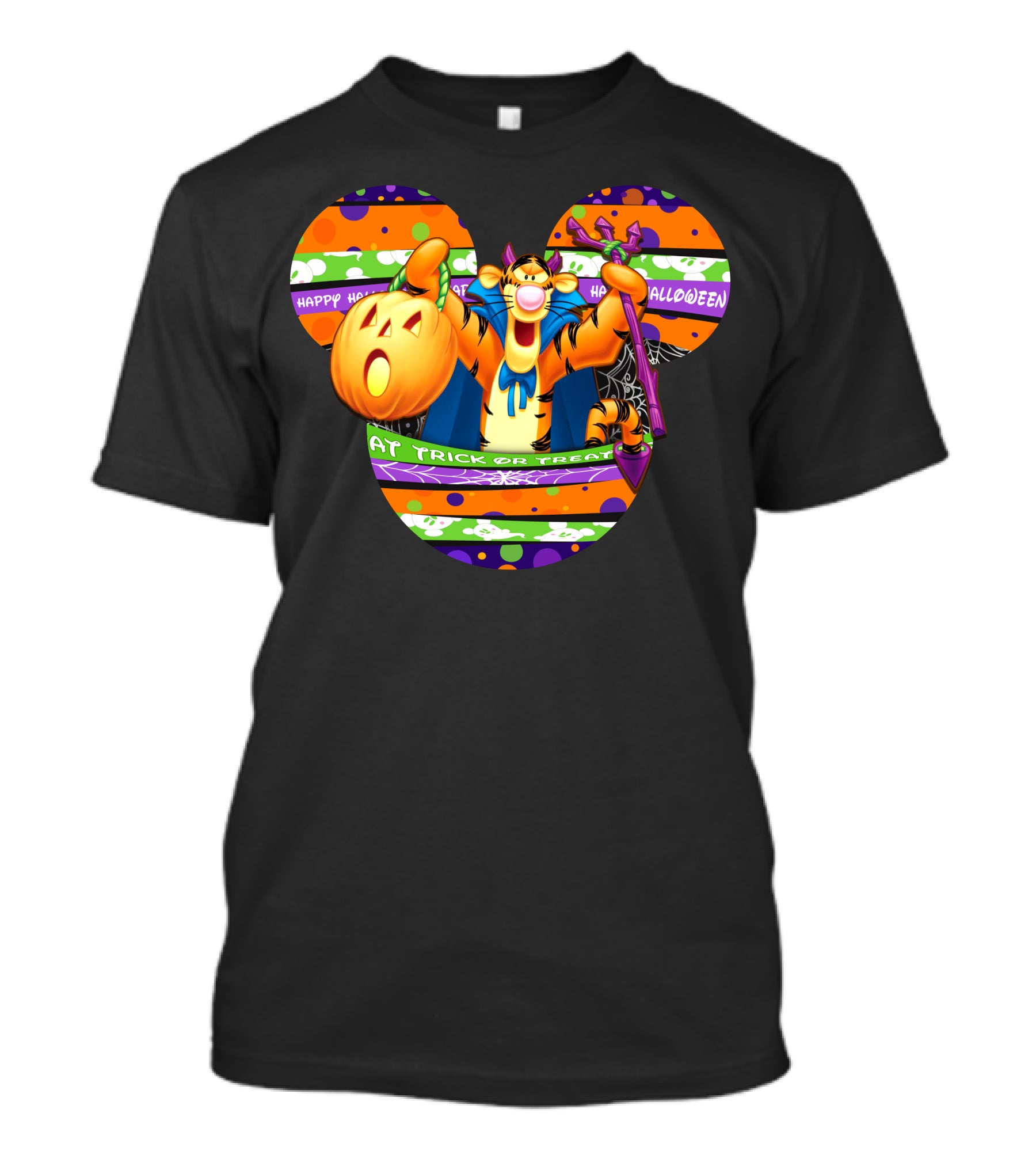 Halloween Tigger Trick Or Treat Happy Halloween T-Shirt