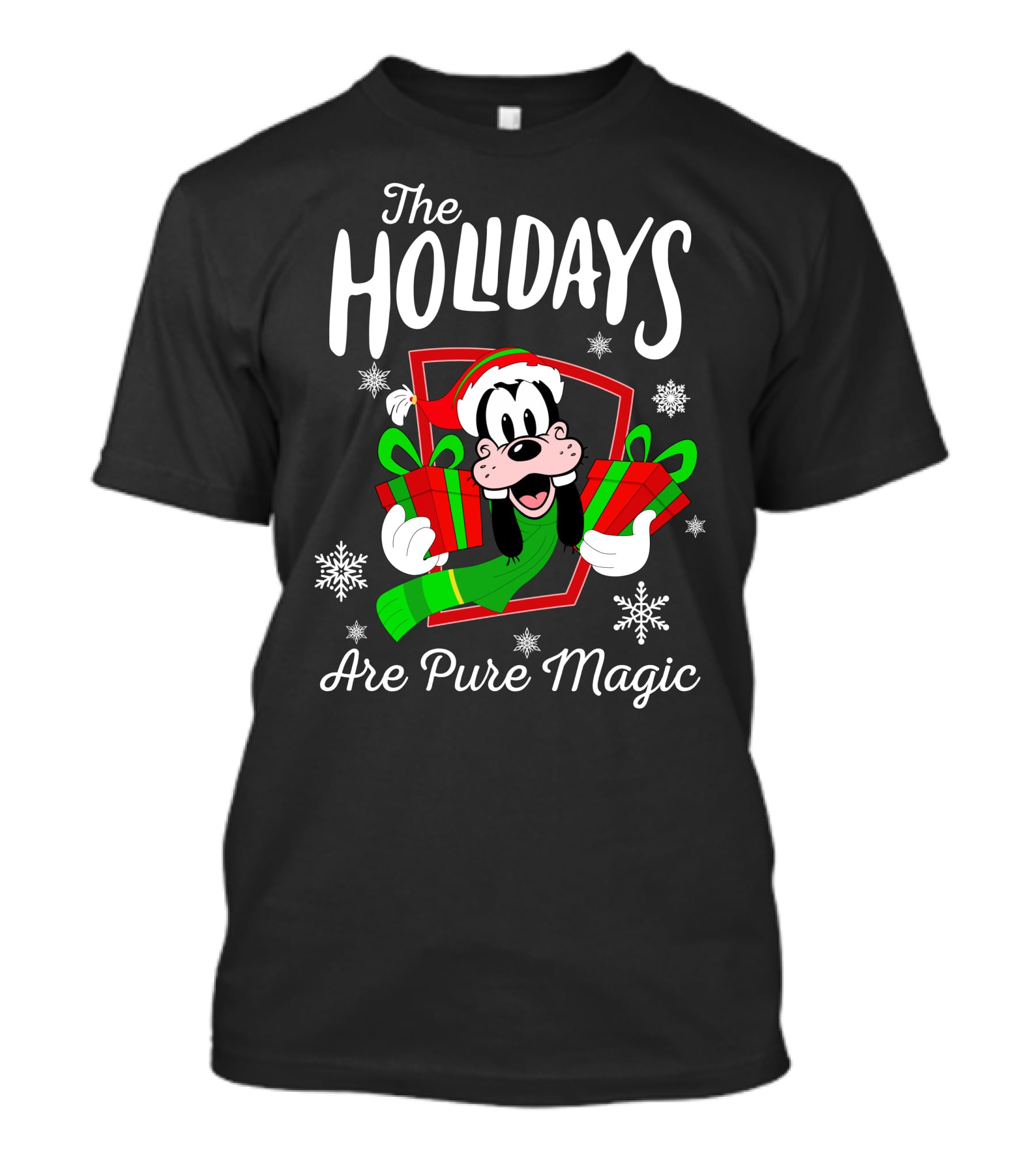 The Holidays Are Pure Magic Goofy Christmas T-Shirt