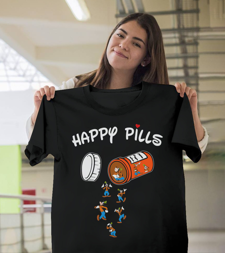 Happy Pills Goofy Capsule Fun T-Shirt