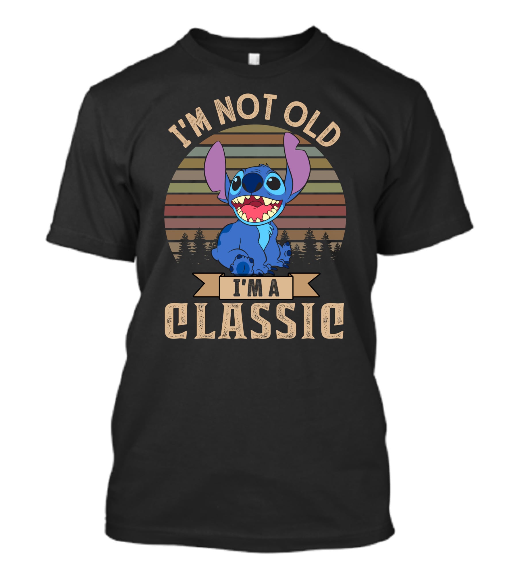 I'm Not Old I'm A Classic Stitch Retro Vintage Style T-Shirt