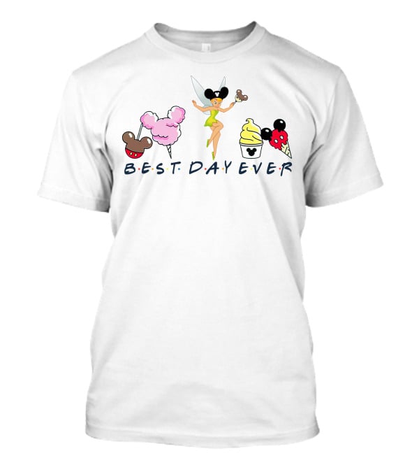 Best Day Ever Tinker Bell And Disney Treats T-Shirt