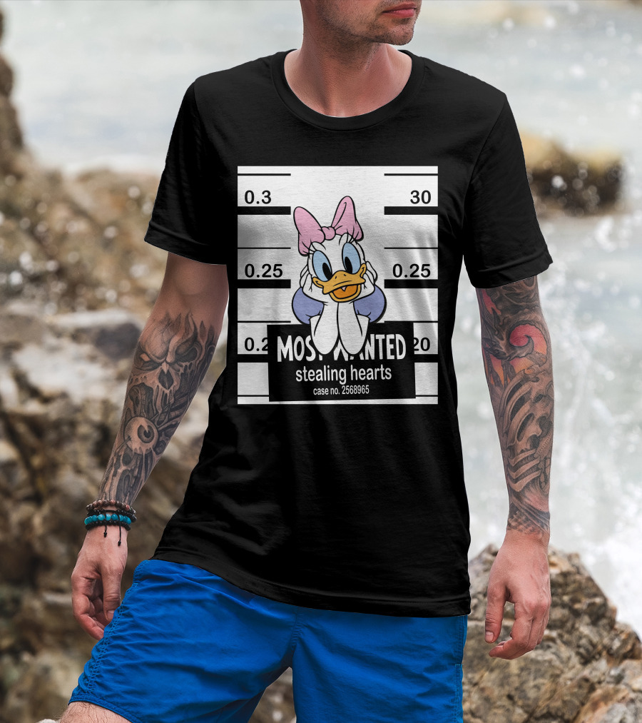 Daisy Most Wanted Stealing Hearts Case No. 2568965 T-Shirt
