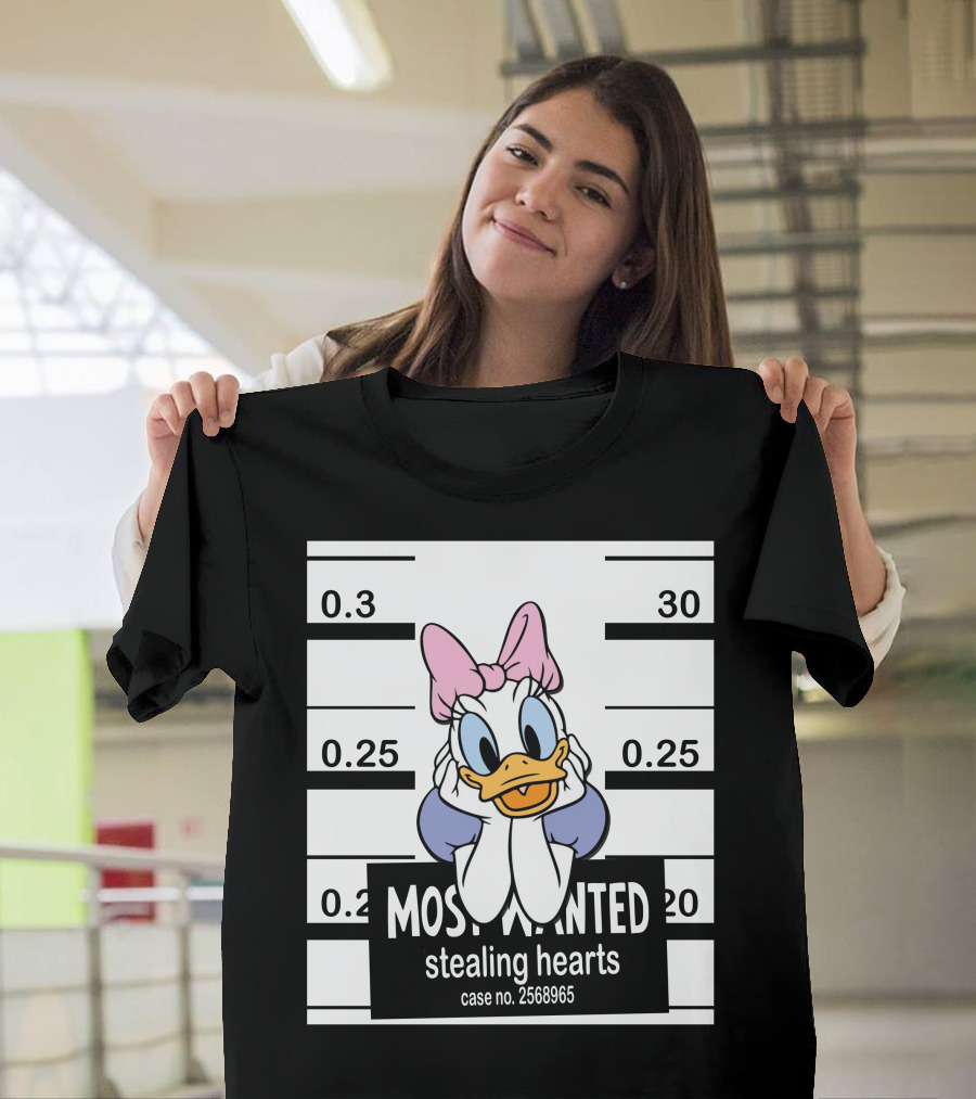 Daisy Most Wanted Stealing Hearts Case No. 2568965 T-Shirt