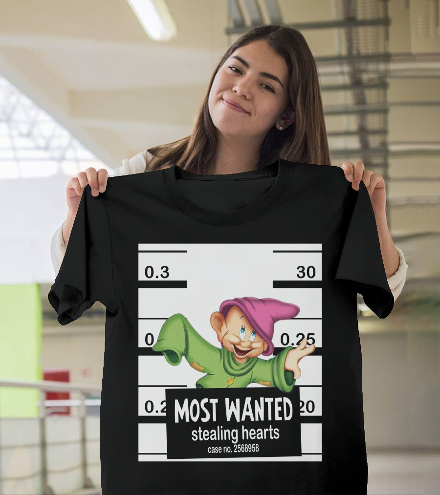 Most Wanted Stealing Hearts Dopey Case No. 2568958 T-Shirt