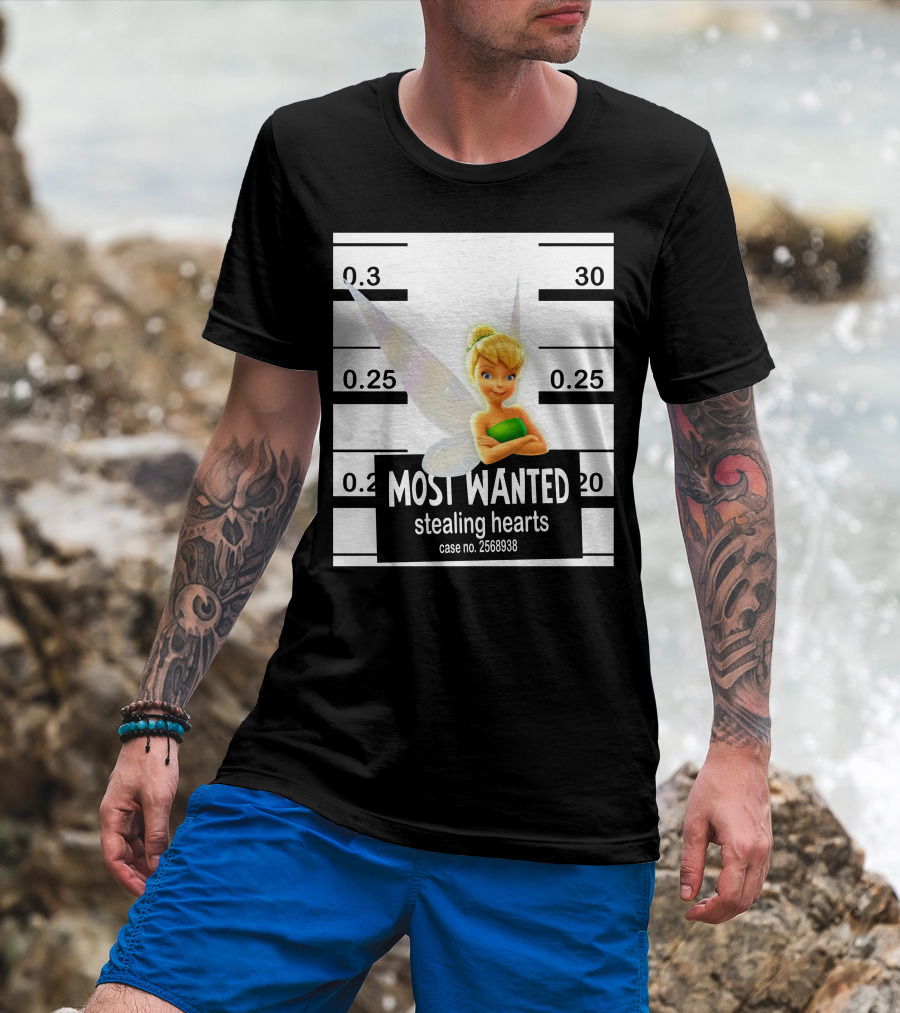 Most Wanted Stealing Hearts Tinker Bell Case No. 2568938 T-Shirt
