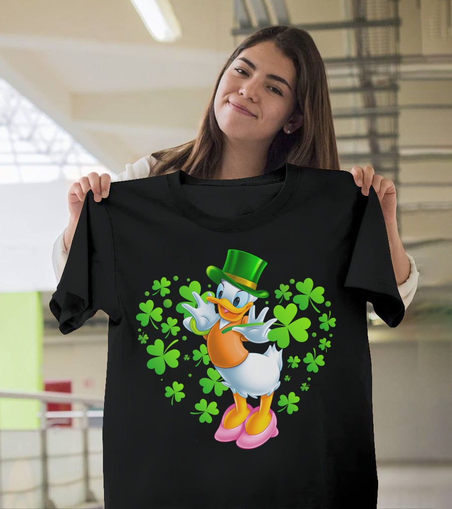 Daisy Duck St. Patrick's Day Shamrock Celebration T-Shirt