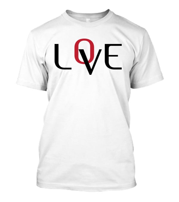 LOVE 1 Tennis-Inspired Fashion T-Shirt