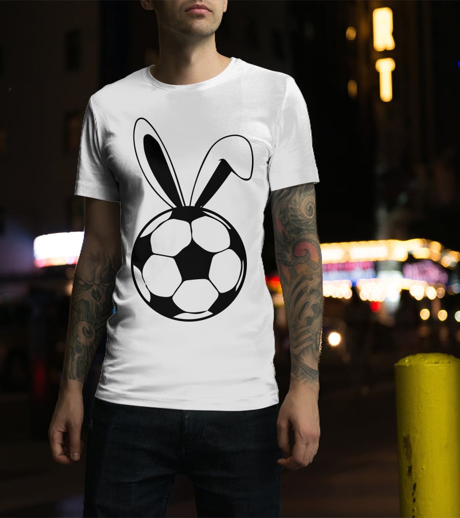 Rabbit Soccer Ball Fusion T-Shirt