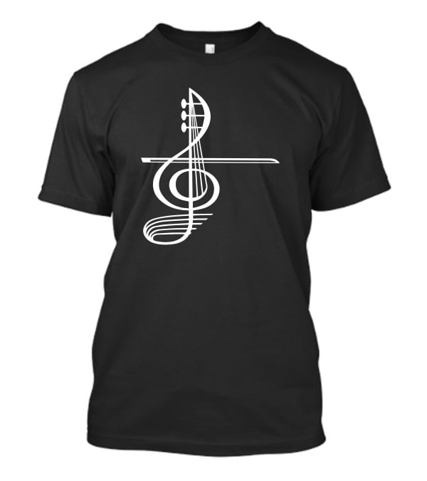 VIOLA Musical Treble Clef Strings T-Shirt