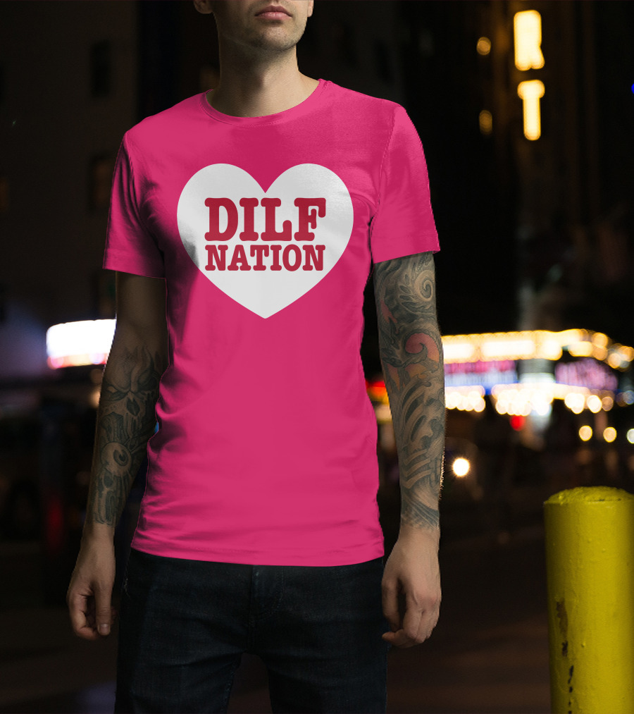 DILF NATION Heart Classic T-Shirt