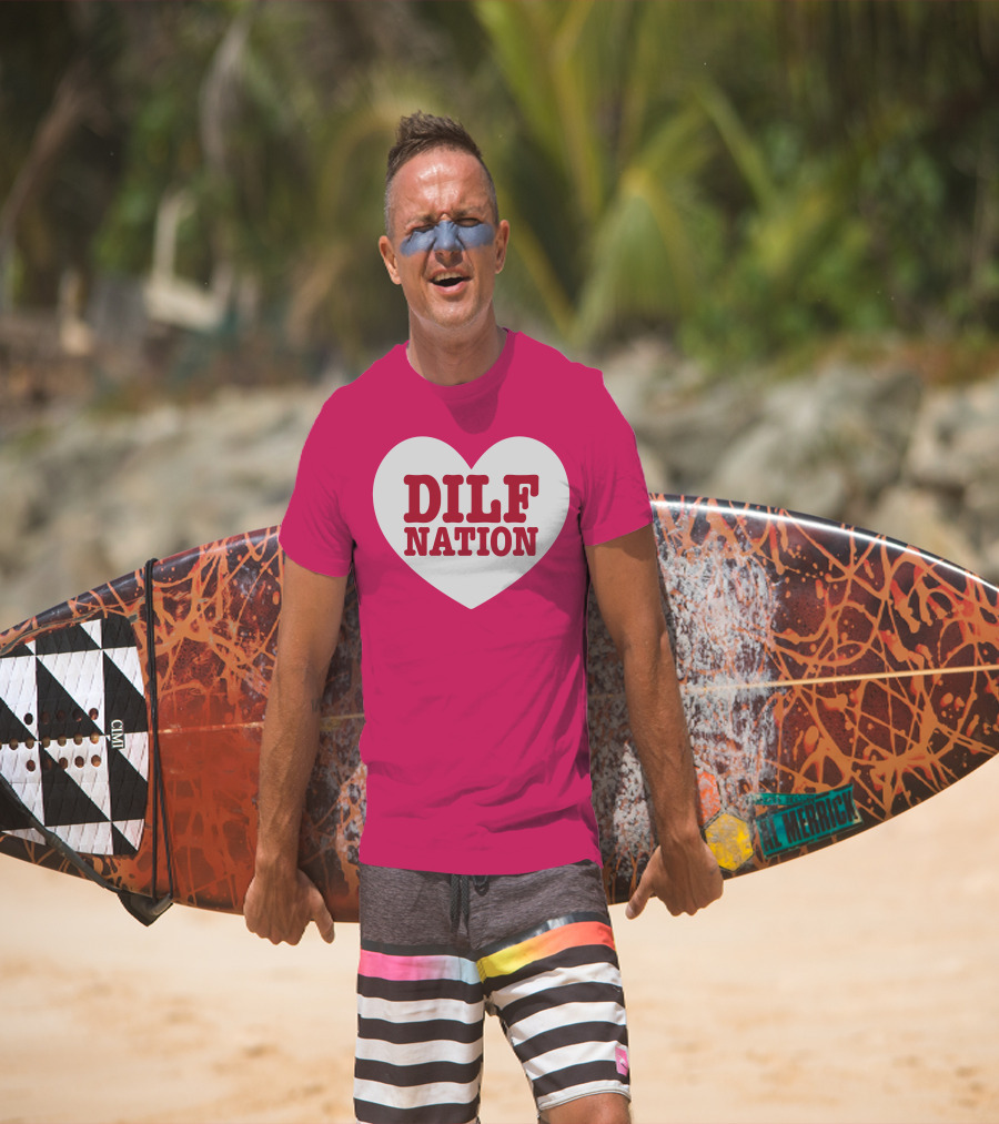DILF NATION Heart Classic T-Shirt