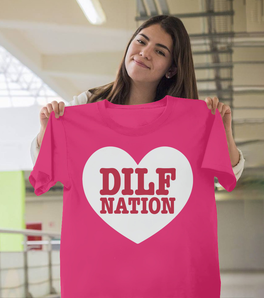 DILF NATION Heart Classic T-Shirt