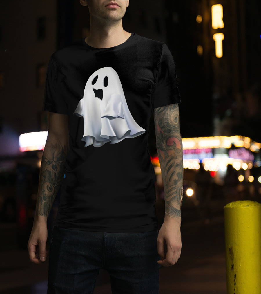 Scare Ghost Classic Halloween Phantom T-Shirt