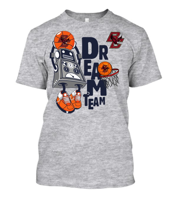 Boston College Dream Team Robot Basketball T-Shirt