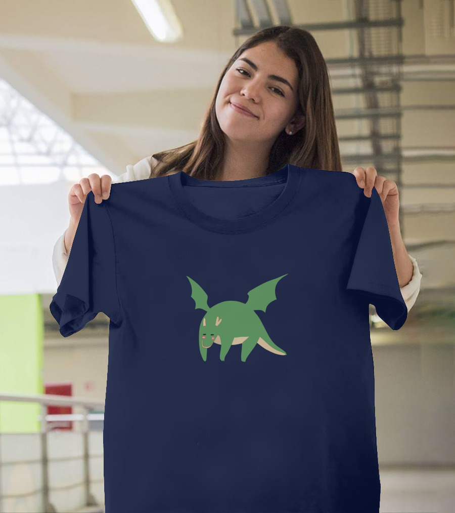 New Kobayashi San Chi No Maid Dragon Kawaii Green Dragon Character T-Shirt