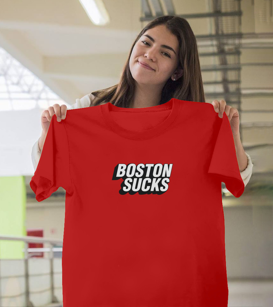 Ny Post Shop Boston Sucks T-Shirt