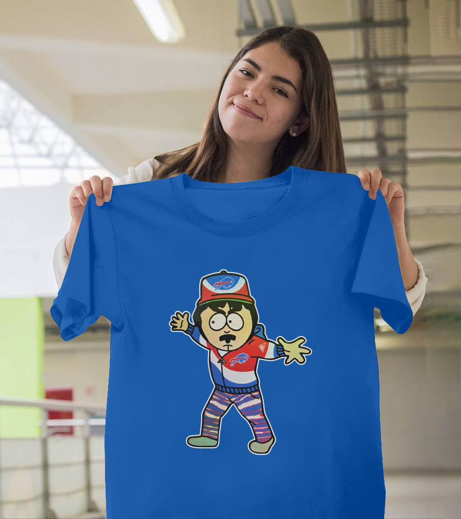 Ryan Johnson Buffalo Bills Inspired Cartoon Character T-Shirt