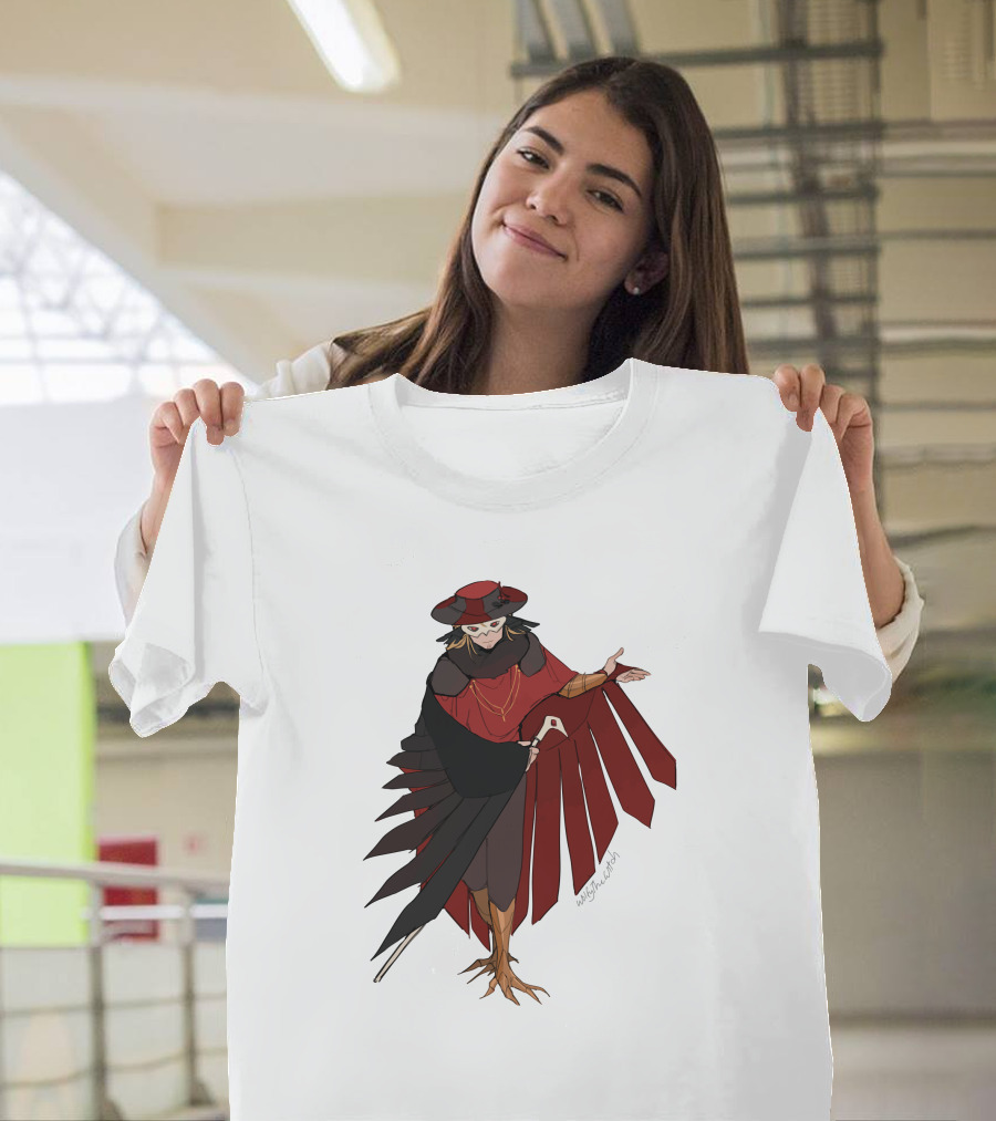 Wolfythewitch Philza Red Raven Aesthetic Fan T-Shirt