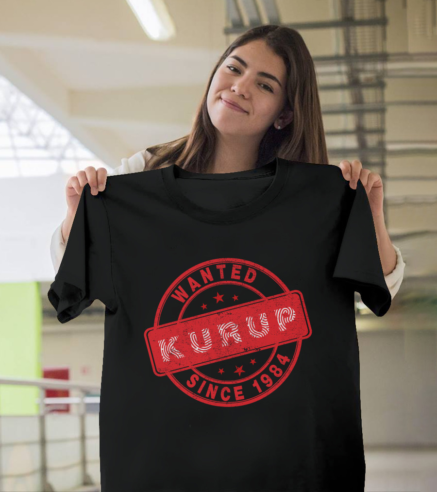 Mydesignation Merch Kurup Wanted Stamp Since 1984 T-Shirt