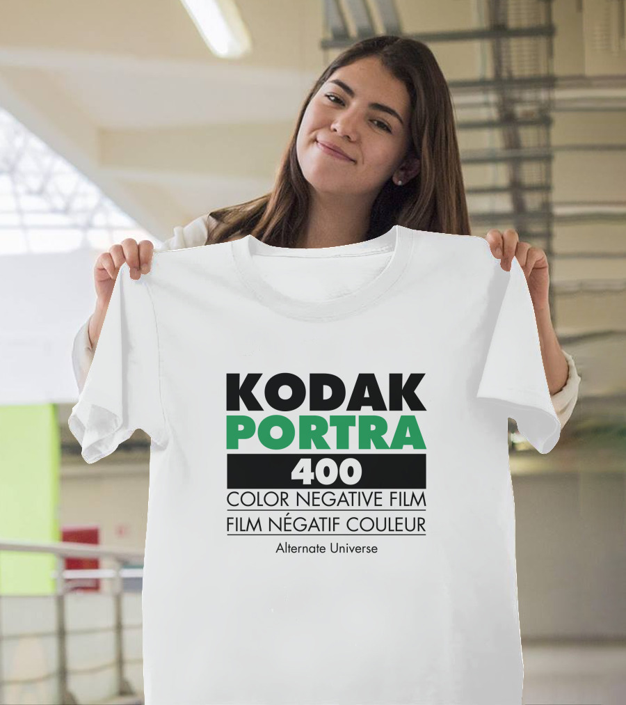 KODAK PORTRA 400 Color Negative Film Alternate Universe T-Shirt