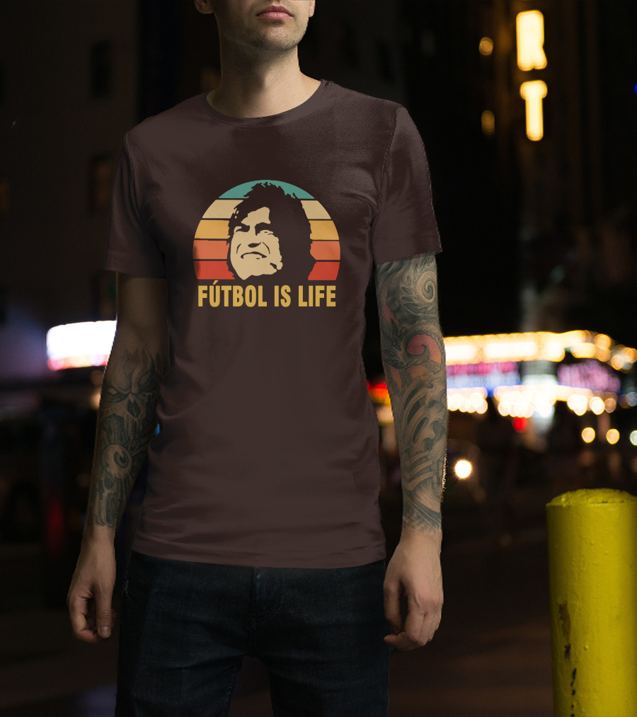Fútbol Is Life Retro Dani Rojas T-Shirt