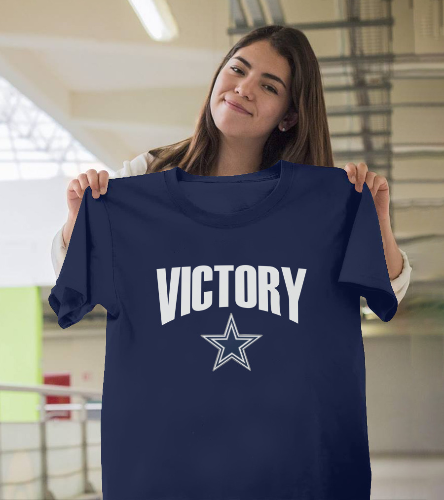 Dallas Cowboys Ezekiel Elliott Victory Star T-Shirt