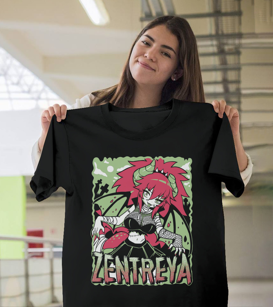 Zentreya Halloween Vtuber Monster T-Shirt