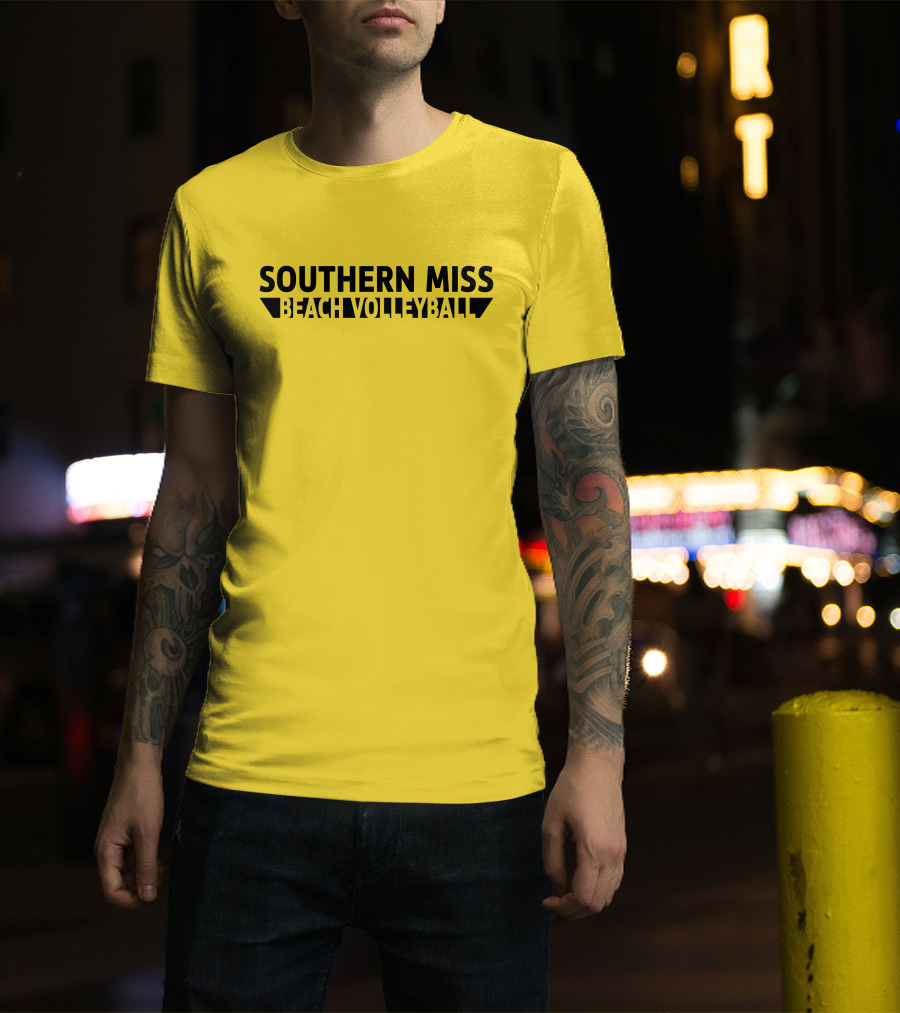 Southern Miss Beach Volleyball Brett Favre T-Shirt