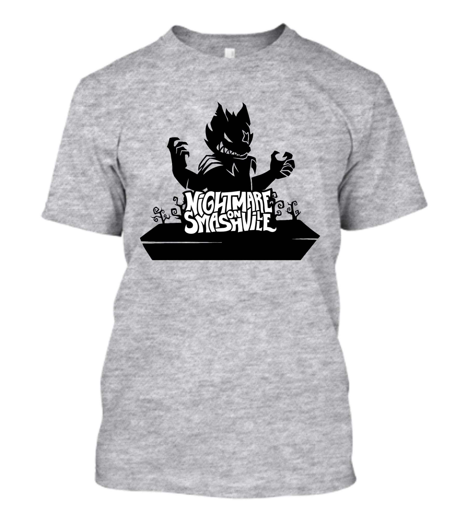 Nightmare On Smashville Werewolves Halloween T-Shirt