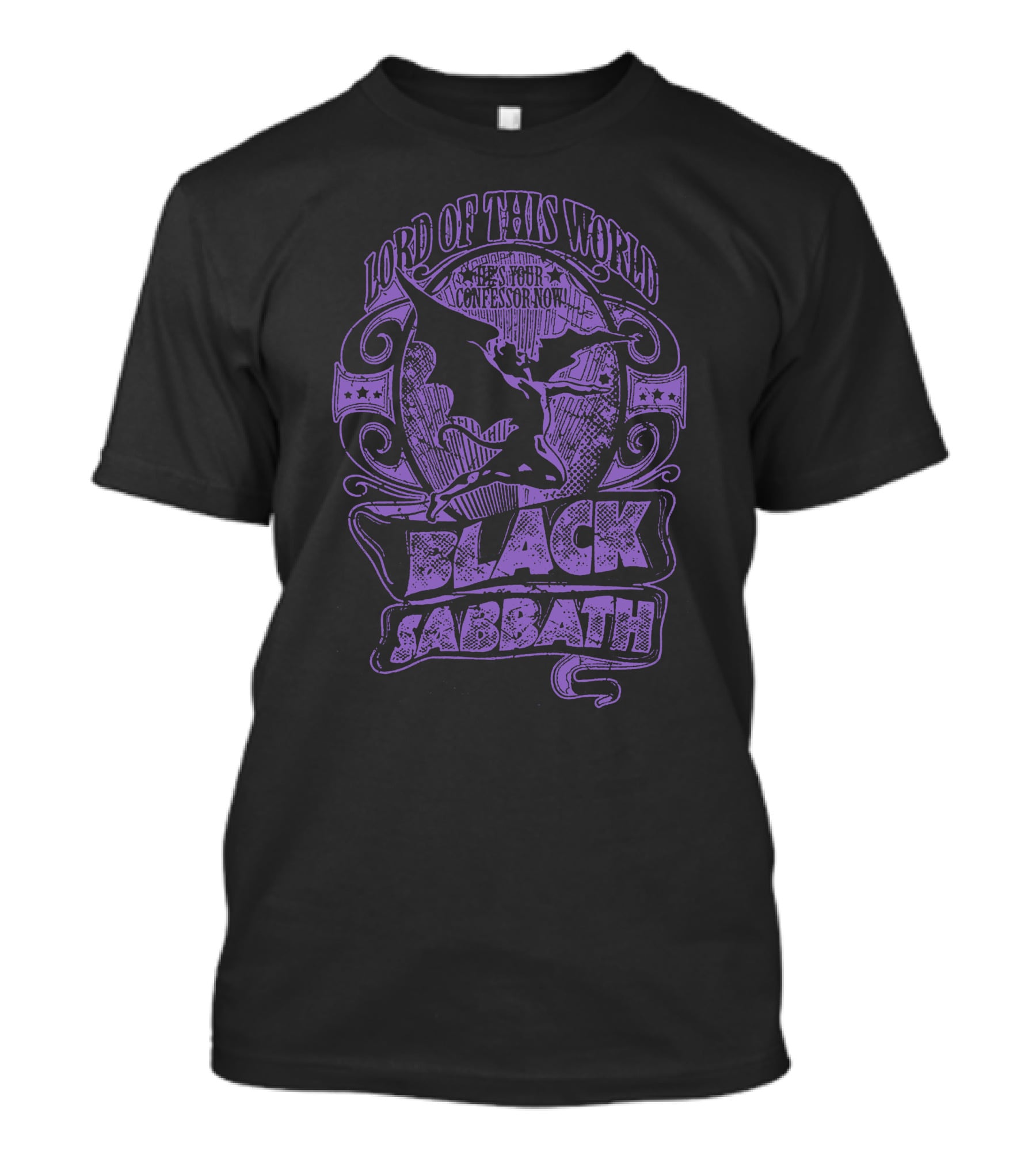 Lord Of This World Black Sabbath See Your Confessor Now T-Shirt