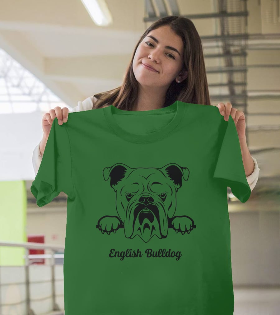 Afterlight Clothing Dog Lover English Bulldog T-Shirt