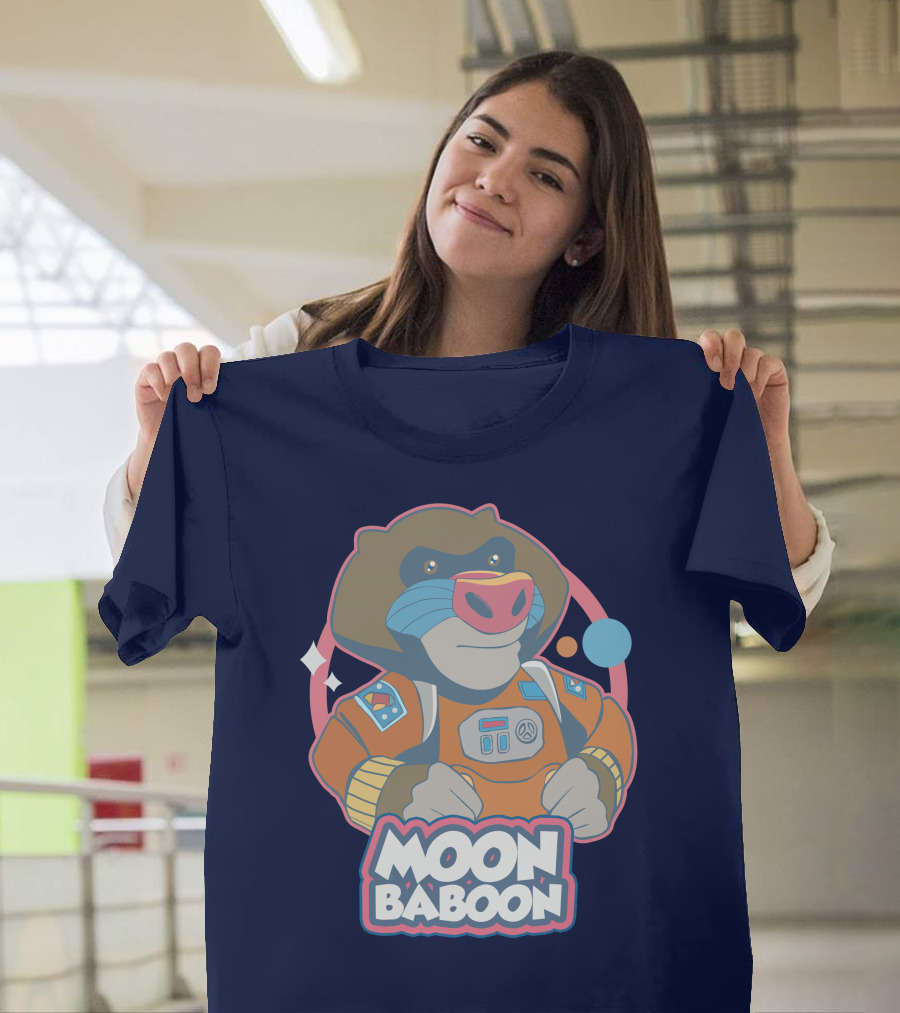 Moon Baboon It Takes Two Space Adventure T-Shirt