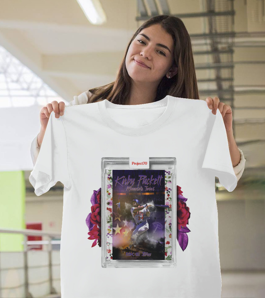 Kirby Puckett Minnesota Twins Project70 Topps DJ Skee T-Shirt