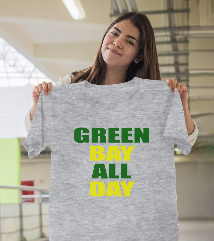 Green Bay All Day Packers Fan Edition Sam 2 Point Oh T-Shirt