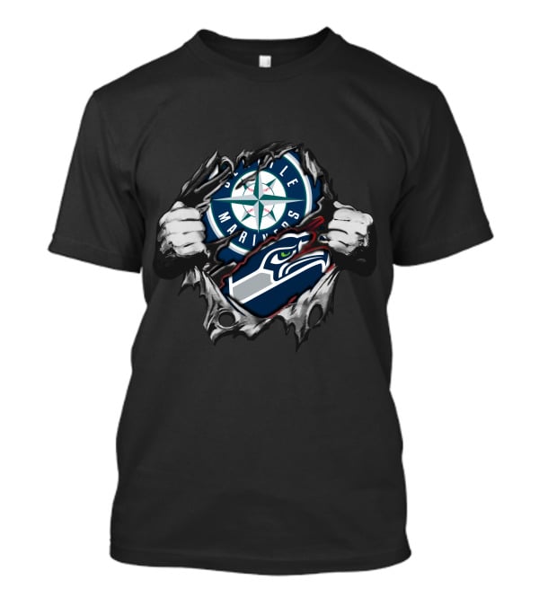 Seattle Mariners Seahawks T-Shirt