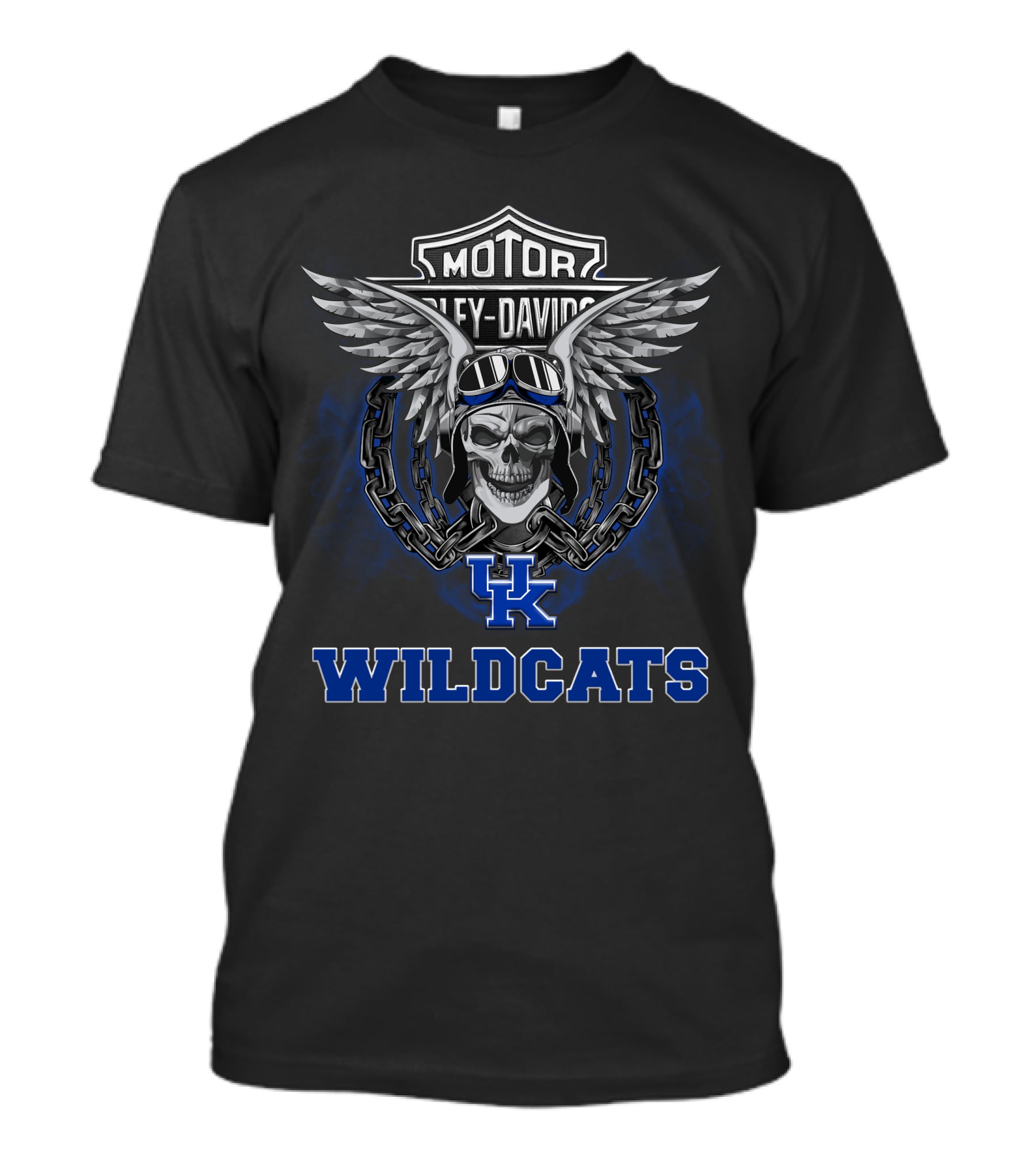 Harley Davidson Motor Uk Wildcats Kentucky Ncaa T-Shirt