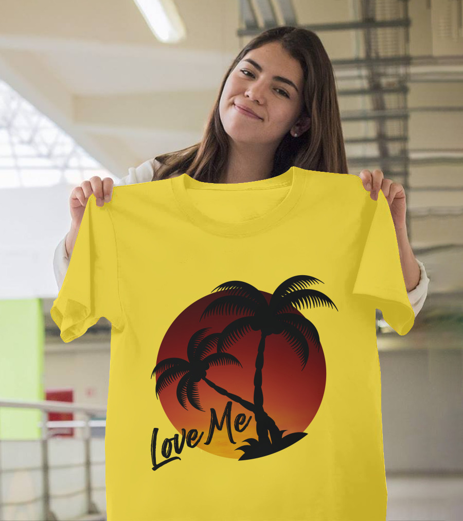Love Me Sunset Palm Trees T-Shirt