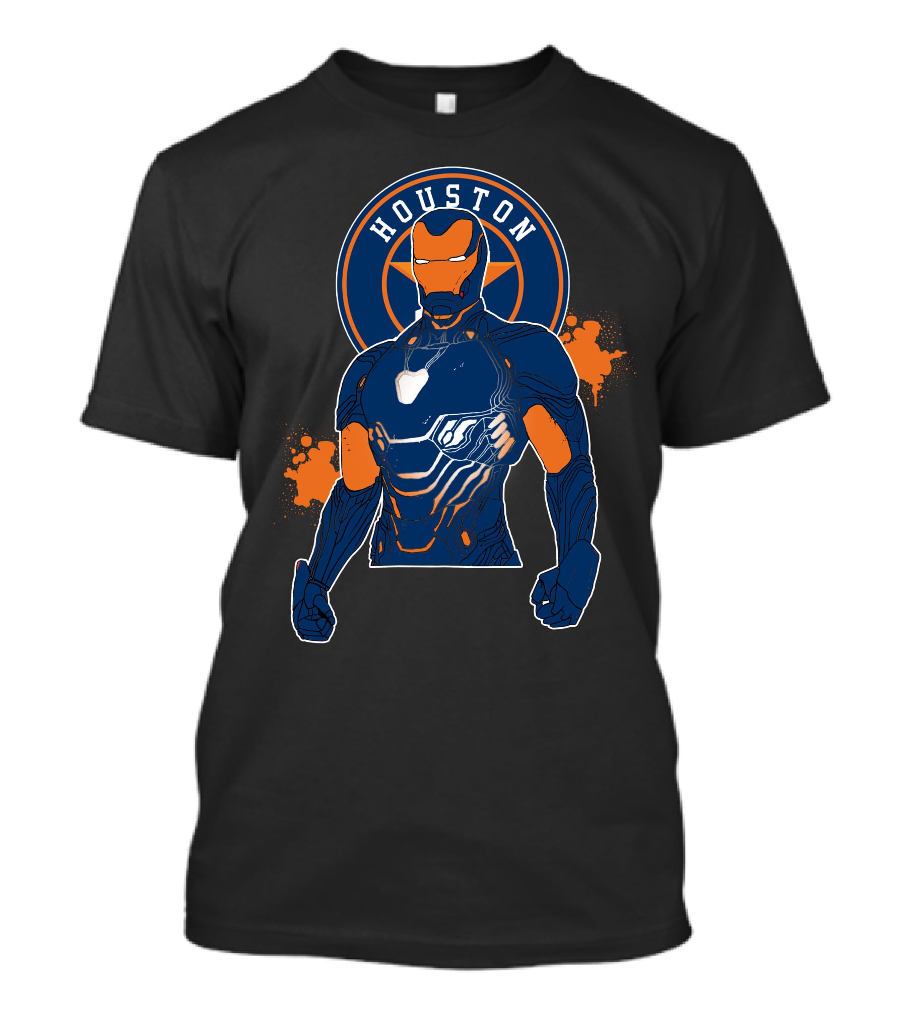 Houston Iron Man Astros Fusion T-Shirt