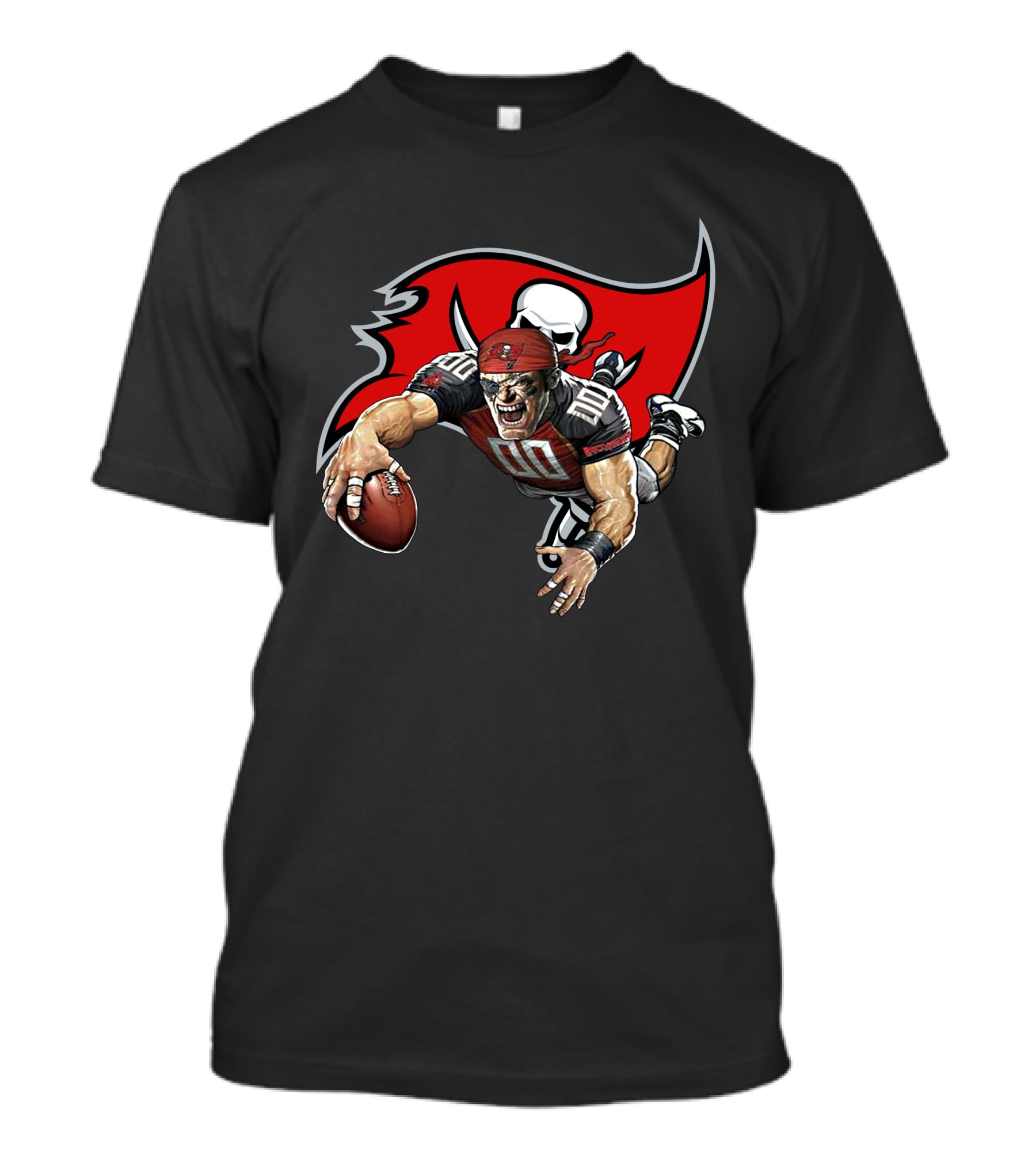 Tampa Bay Buccaneers Football Player Dive With Team T-Shirt