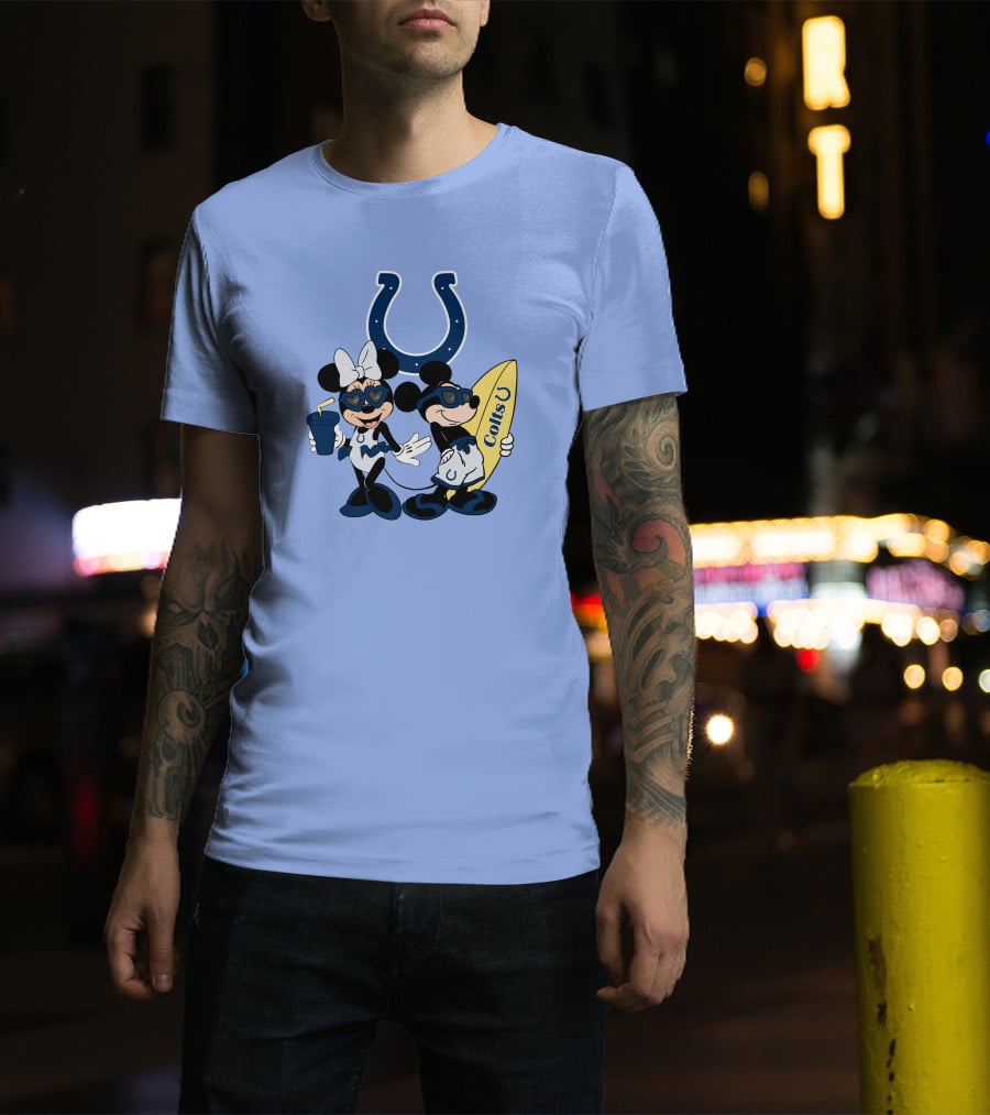 Colts Mickey Happy Vacation Colts U T-Shirt