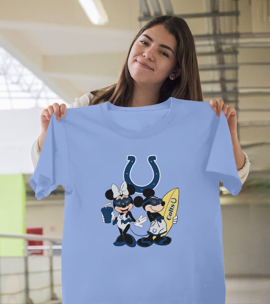 Colts Mickey Happy Vacation Colts U T-Shirt
