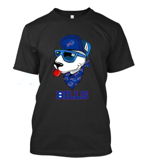 Bills Bull Terrier Cool Buffalo Fan Gear T-Shirt