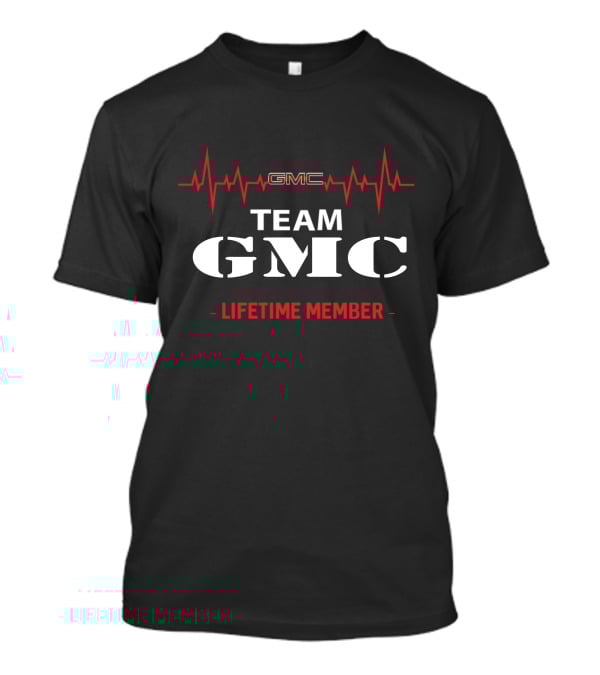 GMC Team Lifetime Member Heartbeat T-Shirt