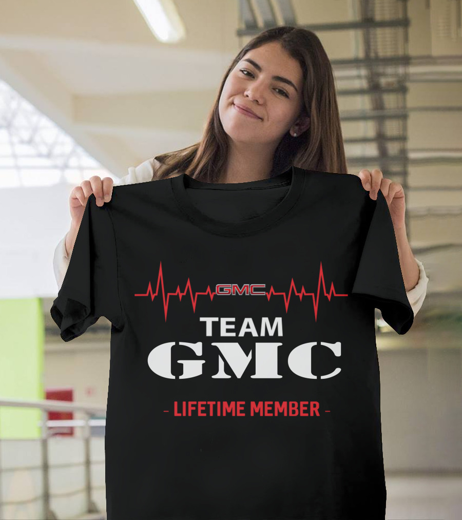 GMC Team Lifetime Member Heartbeat T-Shirt